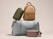 Indi Diaper Backpack in Onyx, Small