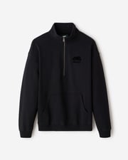 Organic Cooper Relaxed Half Zip Sweatshirt