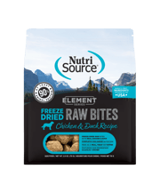 NutriSource Element Series Chicken and Duck Recipe Freeze-Dried Raw Dog Food