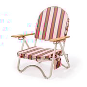 The Pam Chair - Bistro Dusty Pink Stripe