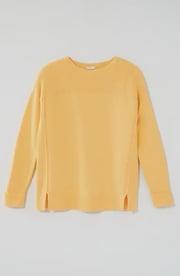 Wavy-Stripes Textured Sweater