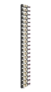 W Series Wine Rack 7 (wall mounted metal bottle storage kit)