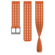 SUUNTO 22MM ATHLETIC 2 SILICONE STRAP CANYON ORANGE S+M