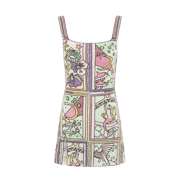 Talia Hand Beaded Multi-Coloured Crystal Party Dress