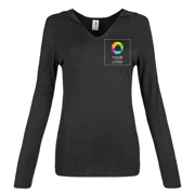 District Made® Women's Perfect Tri® Long Sleeve Hoodie