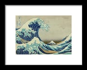 The Great Wave of Kanagawa Framed Print