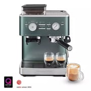 Semi Automatic Espresso Machine with Burr Grinder