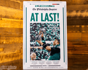 EXTRA! EXTRA! Philadelphia Inquirer  SUPER BOWL LII Front Page - FEB 5, 2018