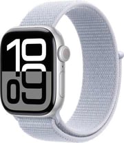 Apple Watch Series 10 Aluminum 42mm from Xfinity Mobile in Silver Case with Denim Sport Band (Size S/M)