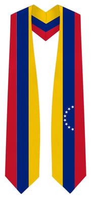 Venezuela Graduation Stole - Venezuela Flag Sash