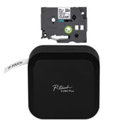  P-touch CUBE Plus TZe-M51 Label Tape Bundle