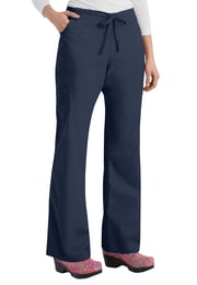 Mid Rise Drawstring Cargo Pants