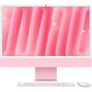 Apple iMac 24" 4.5K Retina Display M4 Chip 16GB Memory 256GB SSD All-in-One Desktop Computer - Pink