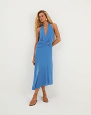 Zita Midi Dress - Beach Front