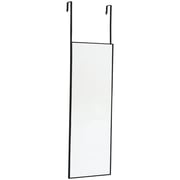 Living and Home Black Frame Over Door Full Length Mirror 28 x 78cm | Wilko