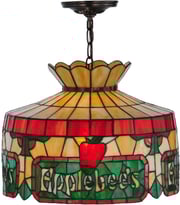 16"W Personalized Applebee's Pendant