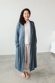 SECOND CHANCE WOMENS ROBE | MIDNIGHT