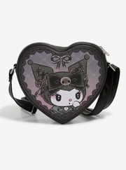 Loungefly Kuromi Lolita Heart Crossbody Bag