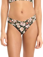 Printed Signature Lace® Original Rise Thong Masterpiece Sale