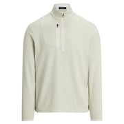 RLX Half Zip Lux Perforated Jersey Pullover Ceramic White