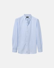 Thick Stripe Light Blue Oxford Shirt