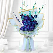 Buy/Send Feng Shui Evil Eye Rakhi Hamper with Orchid Wrap Online- FNP