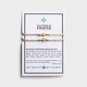 My Saint My Hero - Together In Prayer Bracelet Set
