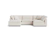 Bryant U-Sofa Bumper Sectional (5 piece)