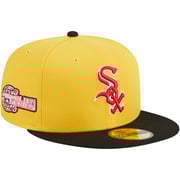 Men's Chicago White Sox New Era Yellow/Black Grilled 59FIFTY Fitted Hat