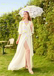 Wrapped in Rapture Maxi Dress