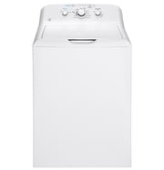 GE® 4.2 cu. ft. Capacity Washer with Stainless Steel Basket|^|GTW335ASNWW