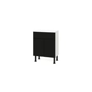 24" Base Sink Cabinet PEPPERCORN