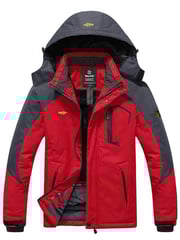 Men's Waterproof Ski Jacket Fleece Winter Coat Windproof Rain Jacket Atna Core