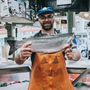 Coho Salmon (Silver) - Whole Fish, Wild, USA, 6 lbs