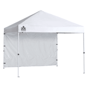 Commercial C100 Straight Leg Pop-Up Canopy, 10 ft. x 10 ft. White