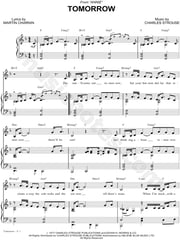 "Tomorrow" from 'Annie' Sheet Music in F Major (transposable) - Download & Print