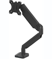 Fellowes® Platinum Series Single-Monitor Arm For Monitors Up To 40", 17 1/4"H x 4 1/2"W x 18 9/16"D, Black, 8043301