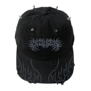 Grey Sinner Pierced Hat