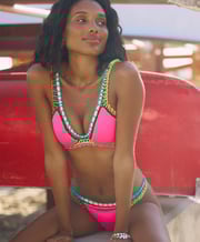 Ferrarini by PQ Swim Acai Crochet Top