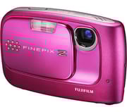 Fuji Finepix Z30 10.0mp digital camera, 3x optical zoom (pink) + 2GB SD card and camera case