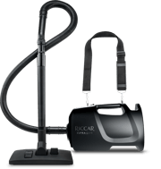 SupraQuik Portable Canister Vacuum with Shoulder Strap