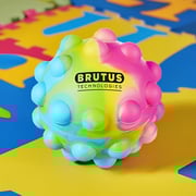 Promotional Tie Dye Push Pop Ball | Promo Direct