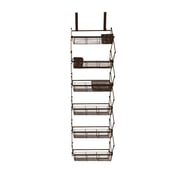 Over The Door 6 Tier White Hanging Organization Rack by Supermoon