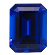 Emerald FAB Lab-Grown Blue Sapphire Gems