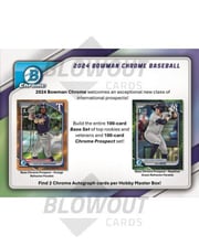 2024 Bowman Chrome Baseball Hobby Box