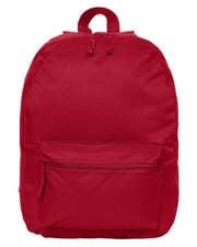 16'' Polyester Solid Color Backpack