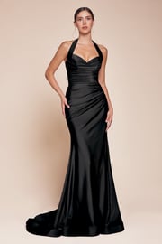 LaDivine CD796 Fitted Long Formal Prom Dress