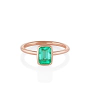 The Mini Roxy Engagement Ring North-South