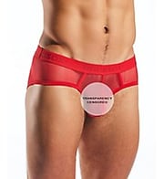 Mesh Sports Brief With Contour Pouch