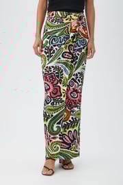 Alodia Tie-Front Maxi Skirt - Cheeky Tiki